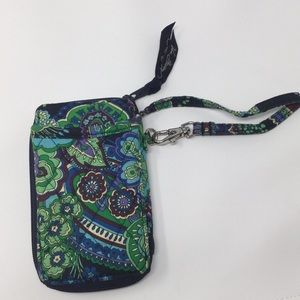 Vera Bradley Paisley/Daisy Wristlet Wallet